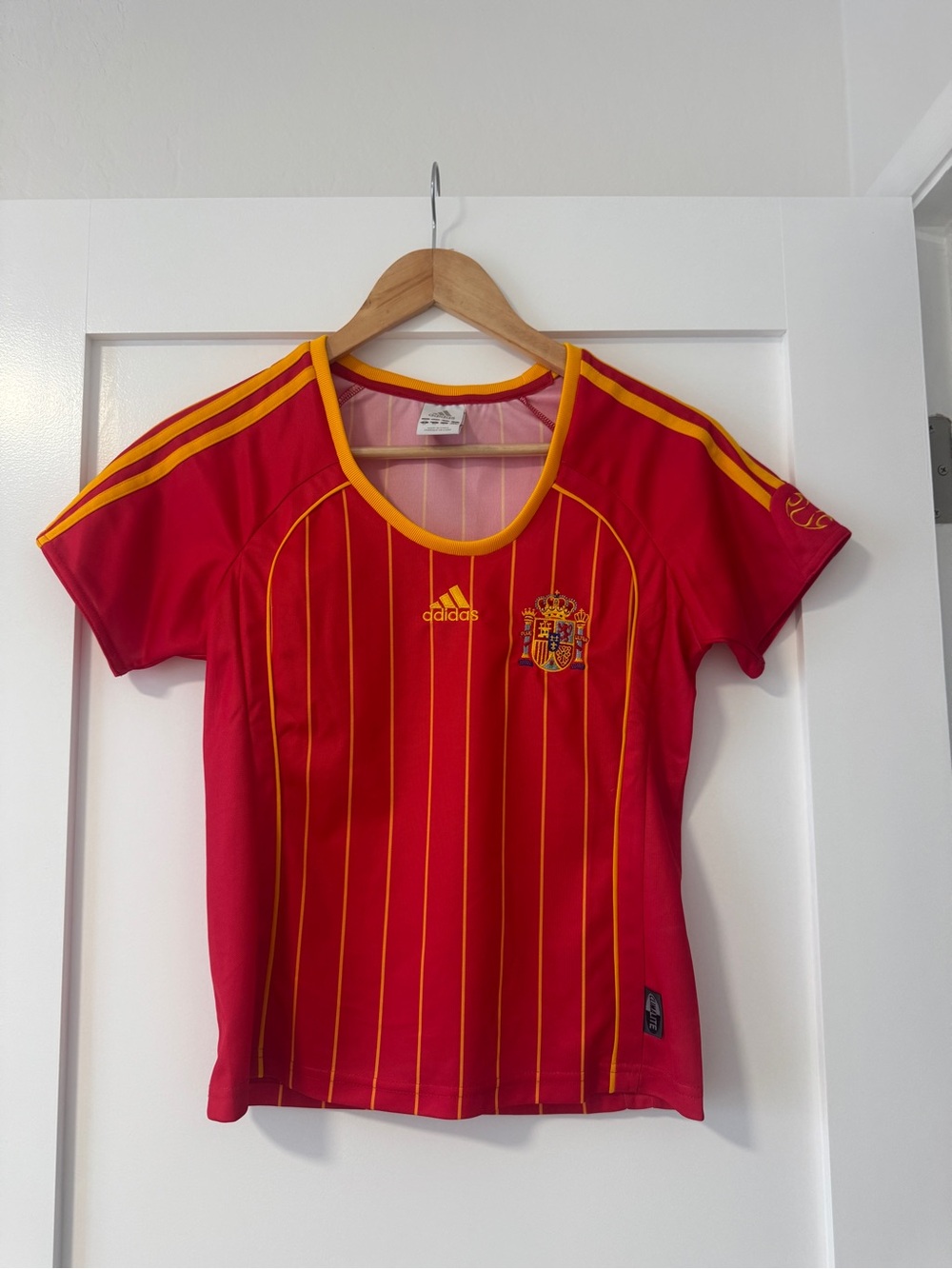 Adidas Women’s Real Madrid Spain Red Soccer Jersey